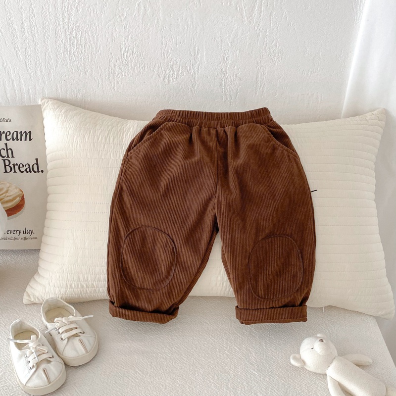 Kids Corduroy Pocket Pants