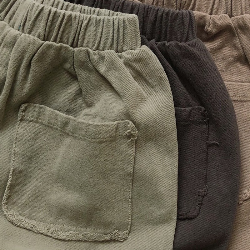 Baby Toddler Multicolor Casual Carrot Pants