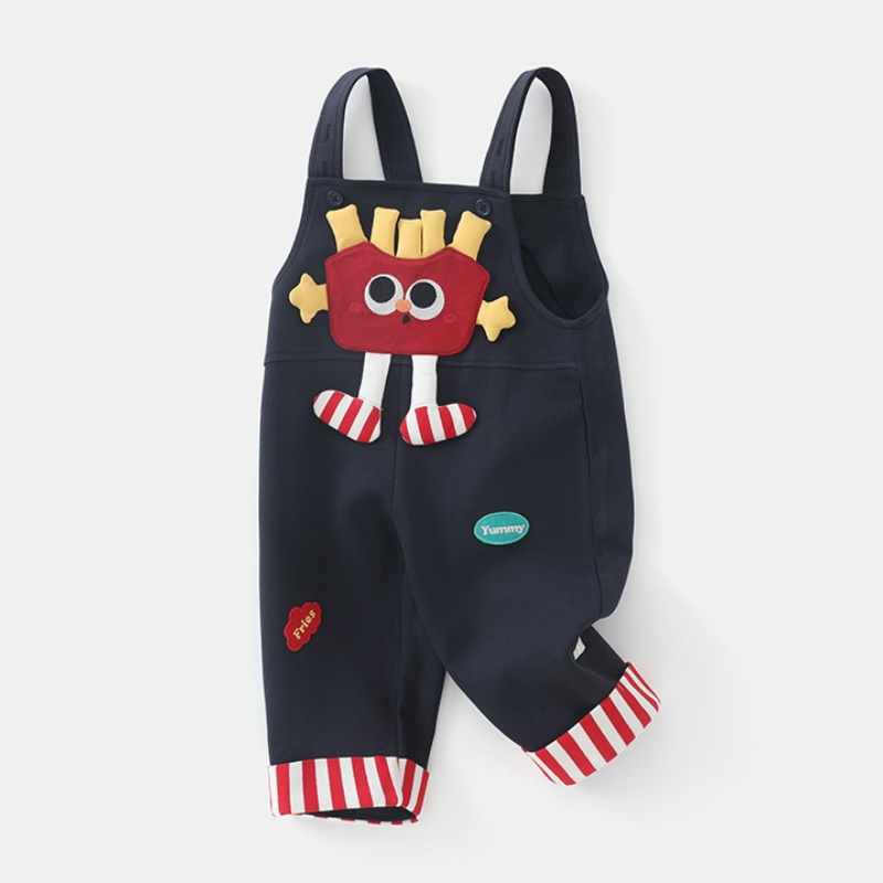Baby French fries shirt and overalls
