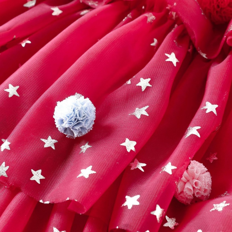 Baby Kids' Girl Christmas Strapless Dress