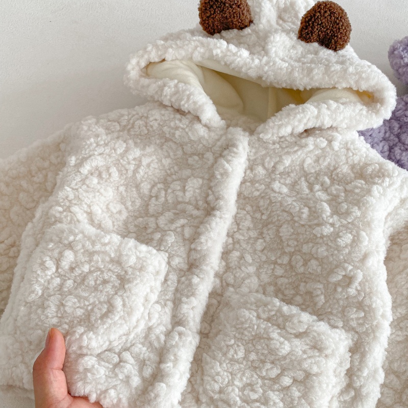 Baby & Kids Bear Ear Fleece Outerwear