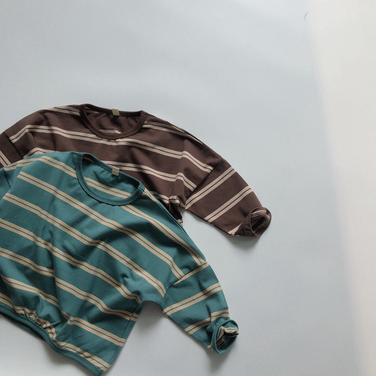 Toddler Kids Stripe Casual T-Shirt