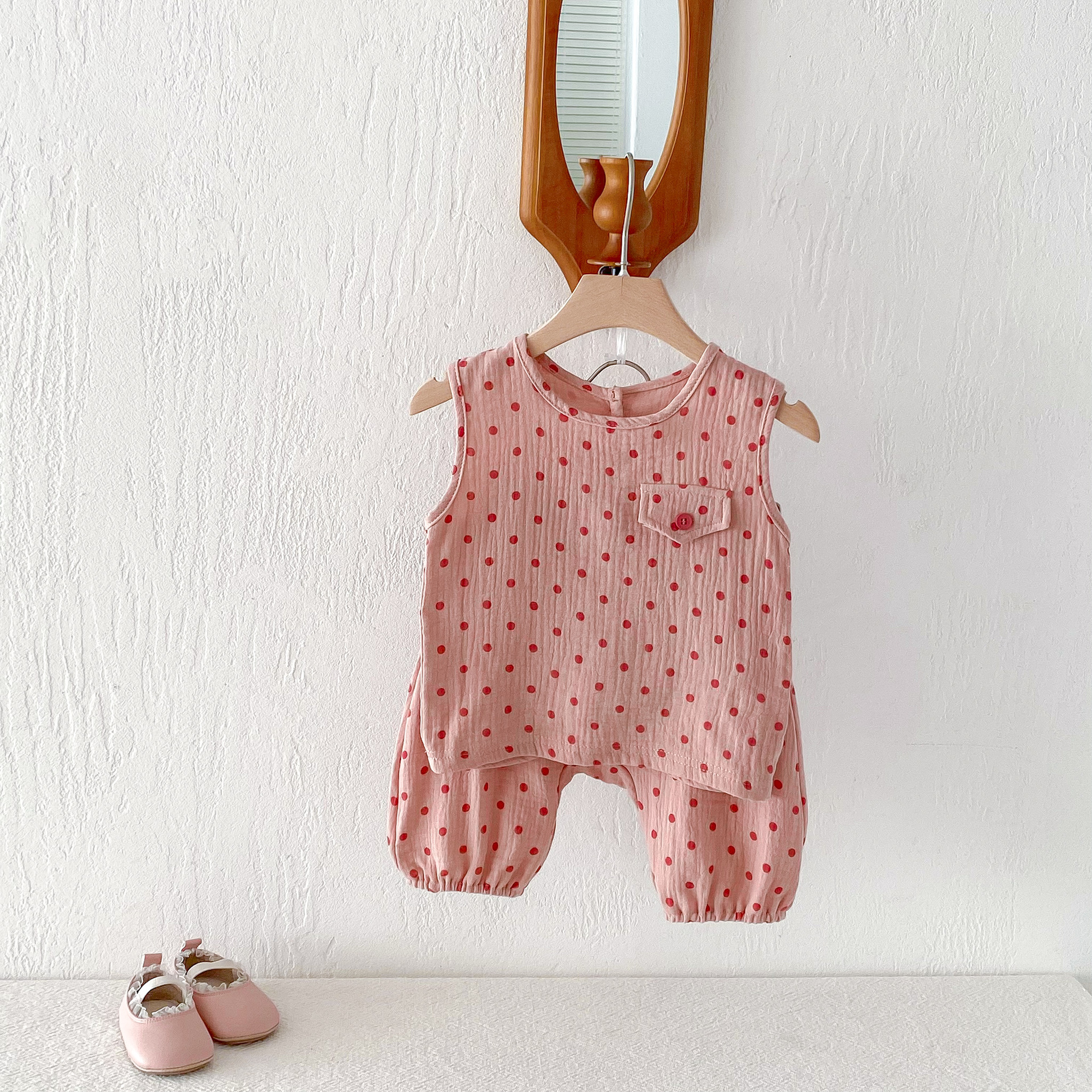 Toddler Polka Dot Tank and Pants Set