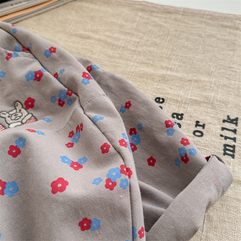 DailyBebe Kids Floral Washed Cotton Harem Pants