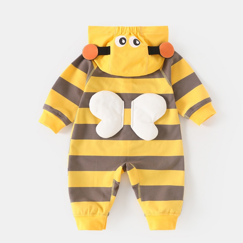Baby Newborn Animal Hooded Romper 