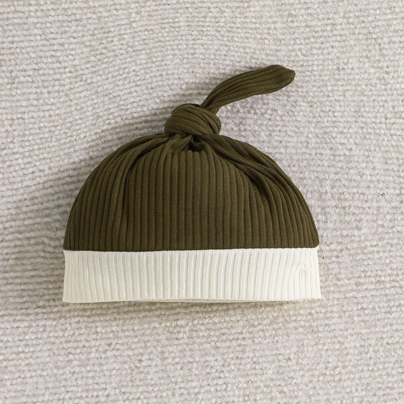 2-Piece Baby Newborn Multi-Color Romper (hat included)