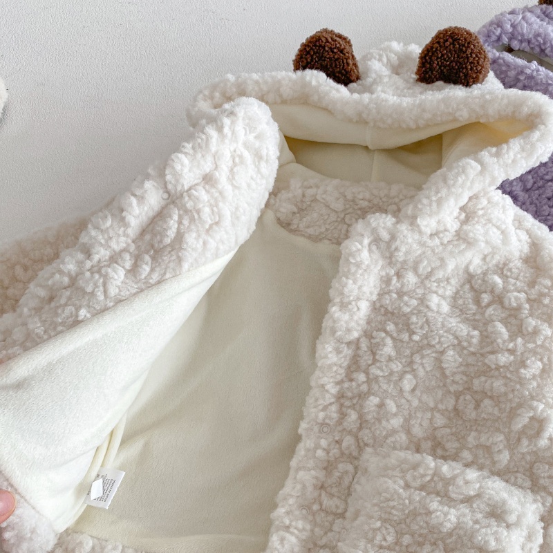 Baby & Kids Bear Ear Fleece Outerwear