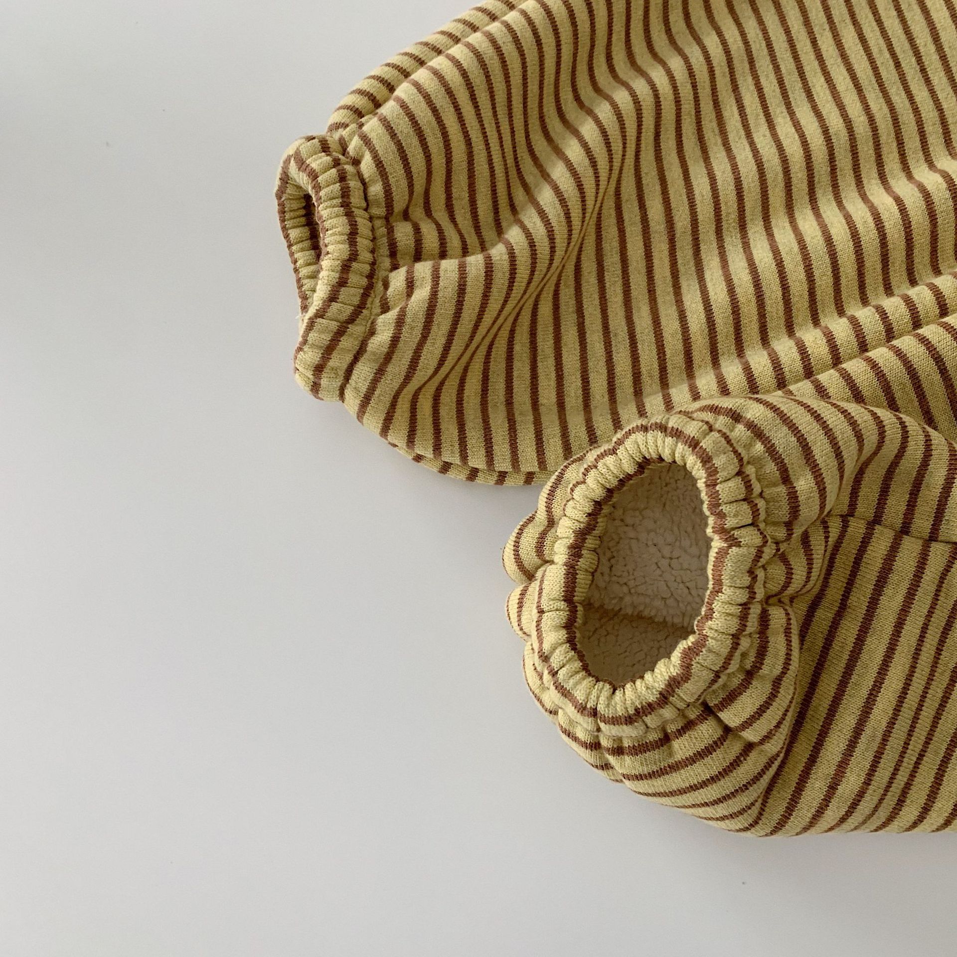 Kid Boy Bear Stripe Casual Pants