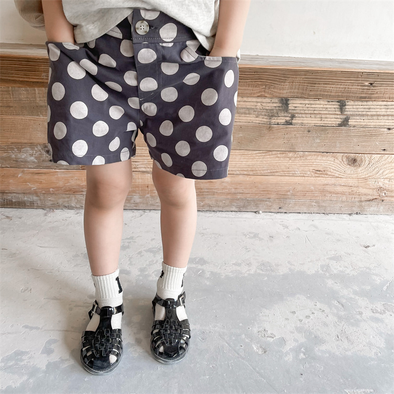 Kids Dots Shorts (12M-9Y）