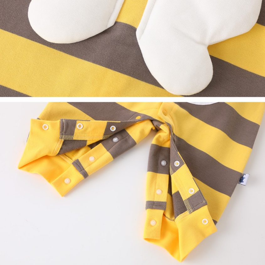 Baby Newborn Animal Hooded Romper 