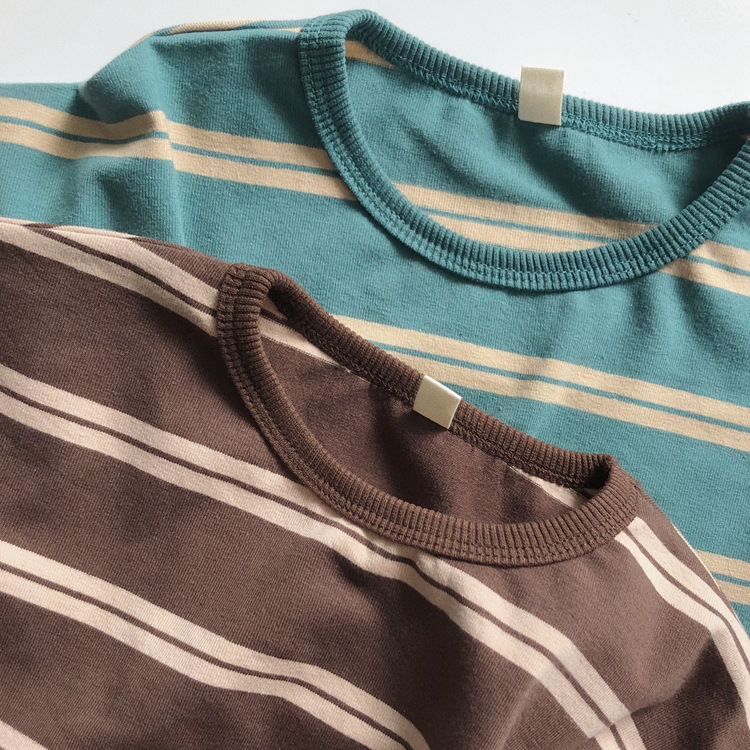Toddler Kids Stripe Casual T-Shirt