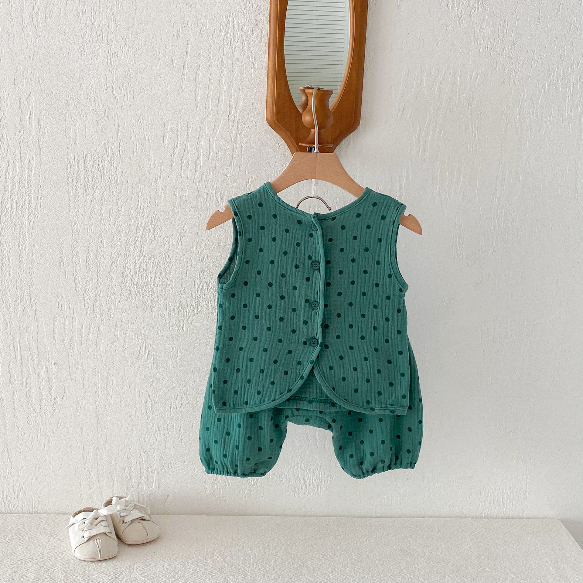 Toddler Polka Dot Tank and Pants Set