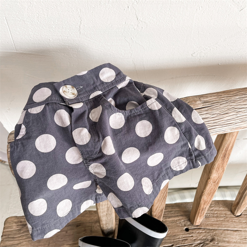 Kids Dots Shorts (12M-9Y）