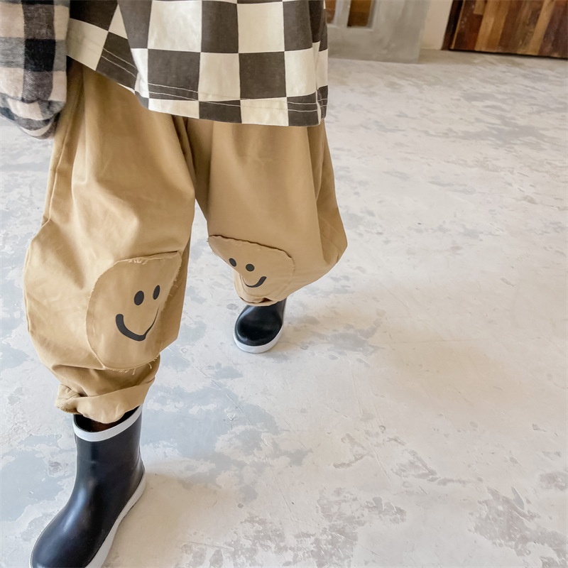 Baby Children's Smiley Face Casual Pant