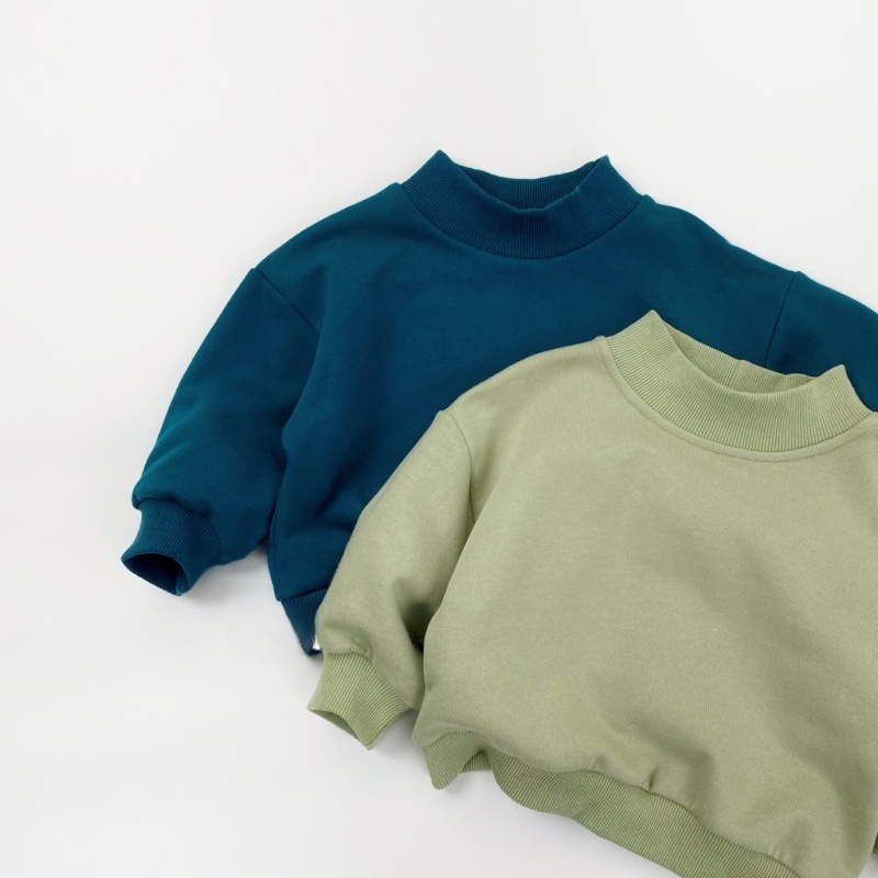 Baby Toddler Half-High Neck Sweatshirt
