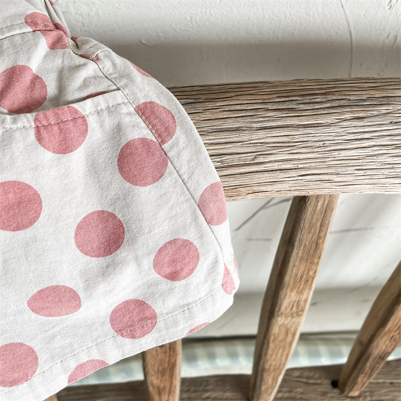 Kids Dots Shorts (12M-9Y）