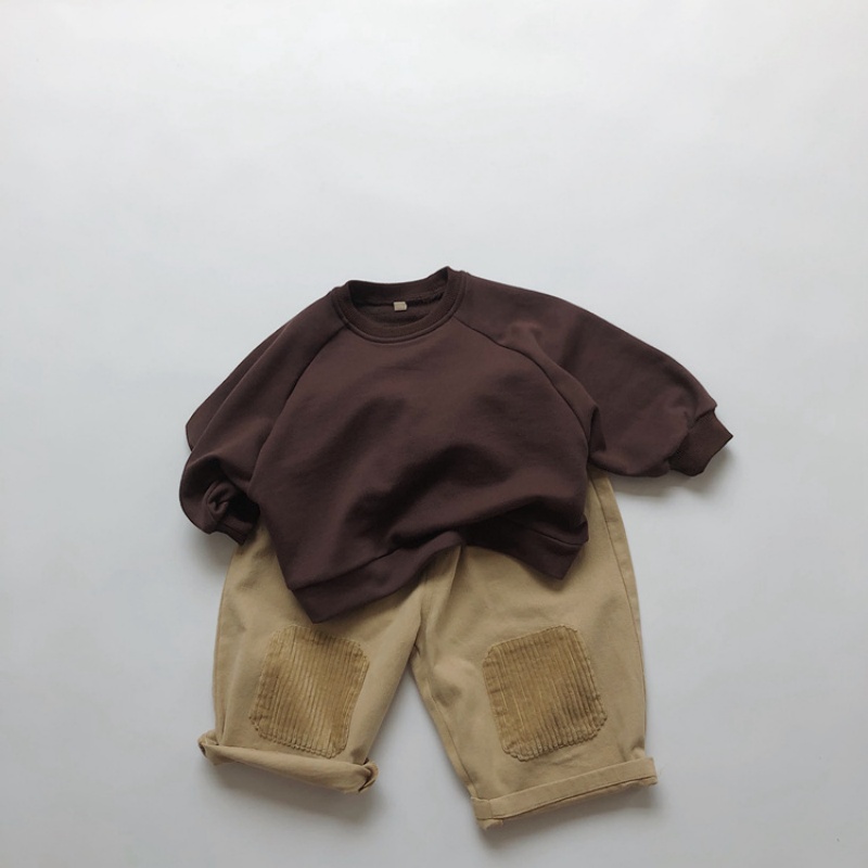Baby Toddler Solid Color Sweatshirt
