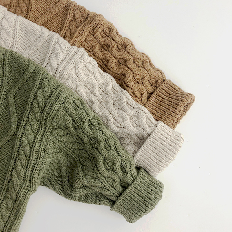 Toddler Retro Twist Pullover Sweater