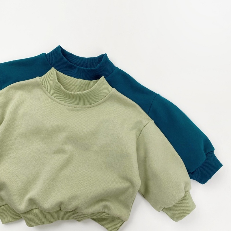 Baby Toddler Half-High Neck Sweatshirt
