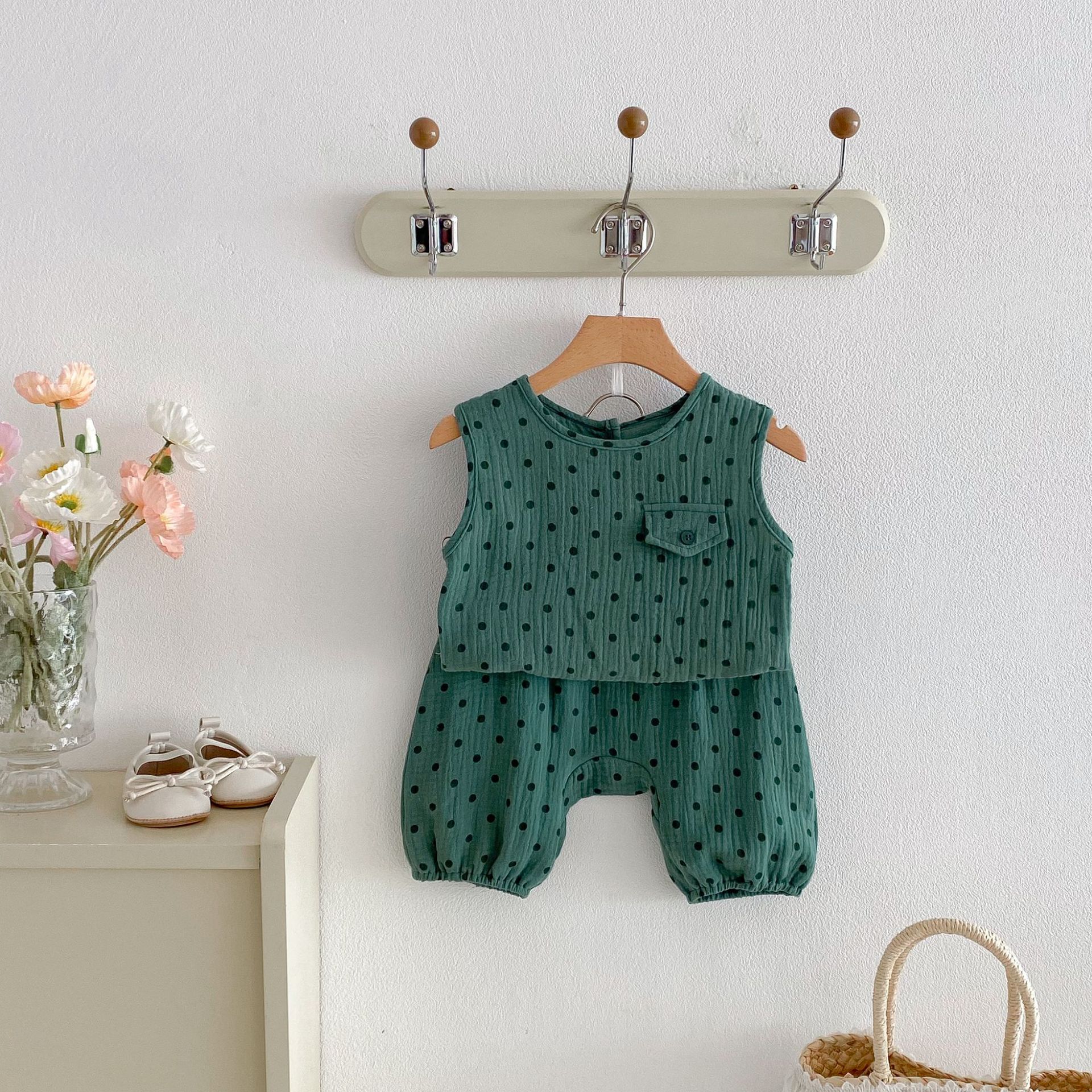 Toddler Polka Dot Tank and Pants Set