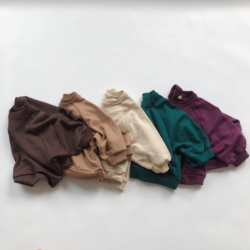 Baby Toddler Solid Color Sweatshirt