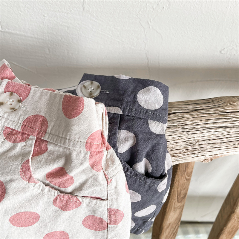 Kids Dots Shorts (12M-9Y）
