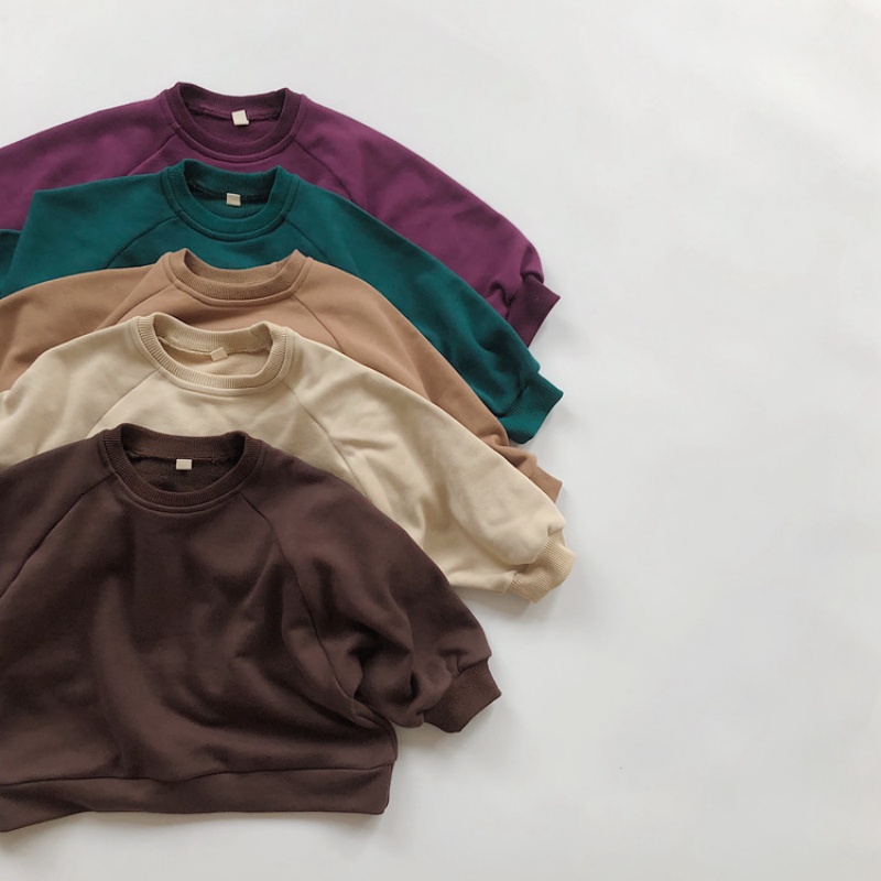 Baby Toddler Solid Color Sweatshirt