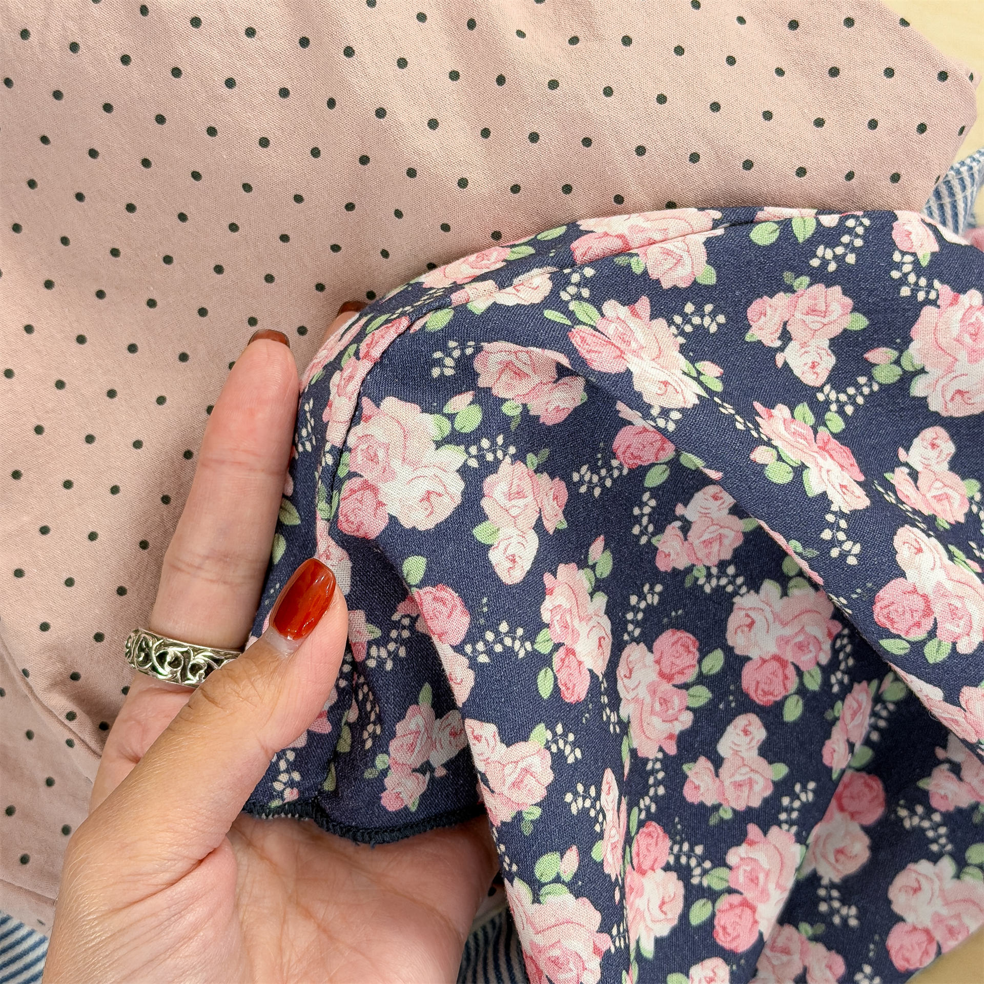 Baby & Kids Girls Flower/Dot Pants