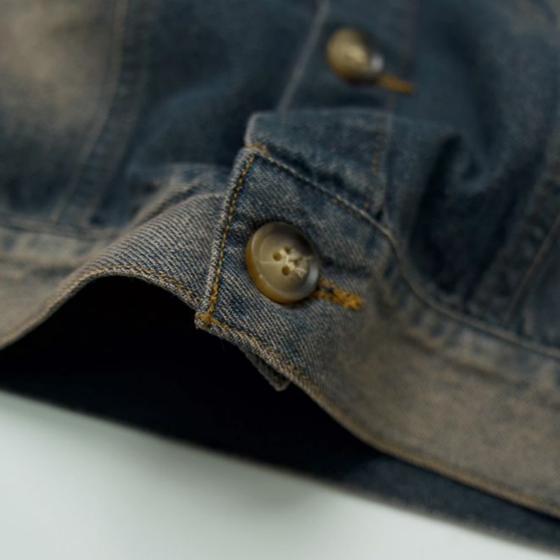 Toddler Vintage Casual Denim Jacke