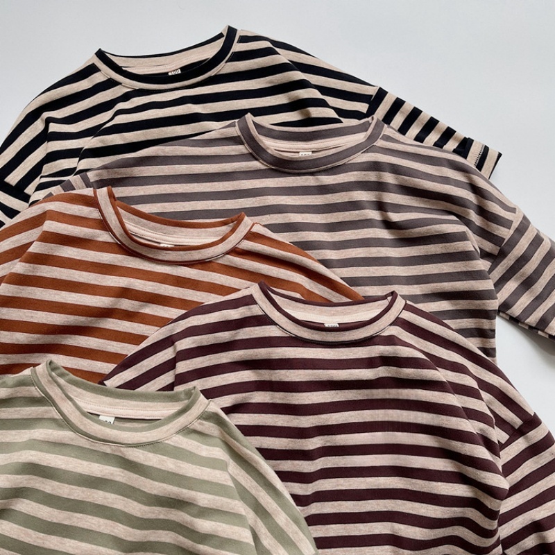 Baby Toddler Striped Long Sleeve T-Shirt Top