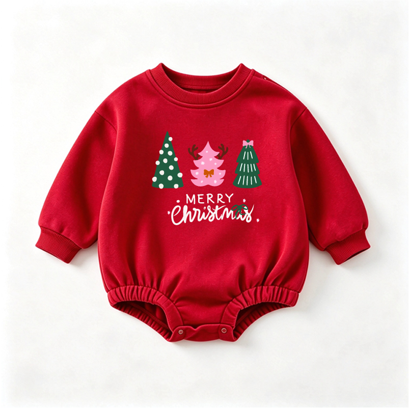 BABY CHRISTMAS TREE BODYSUIT