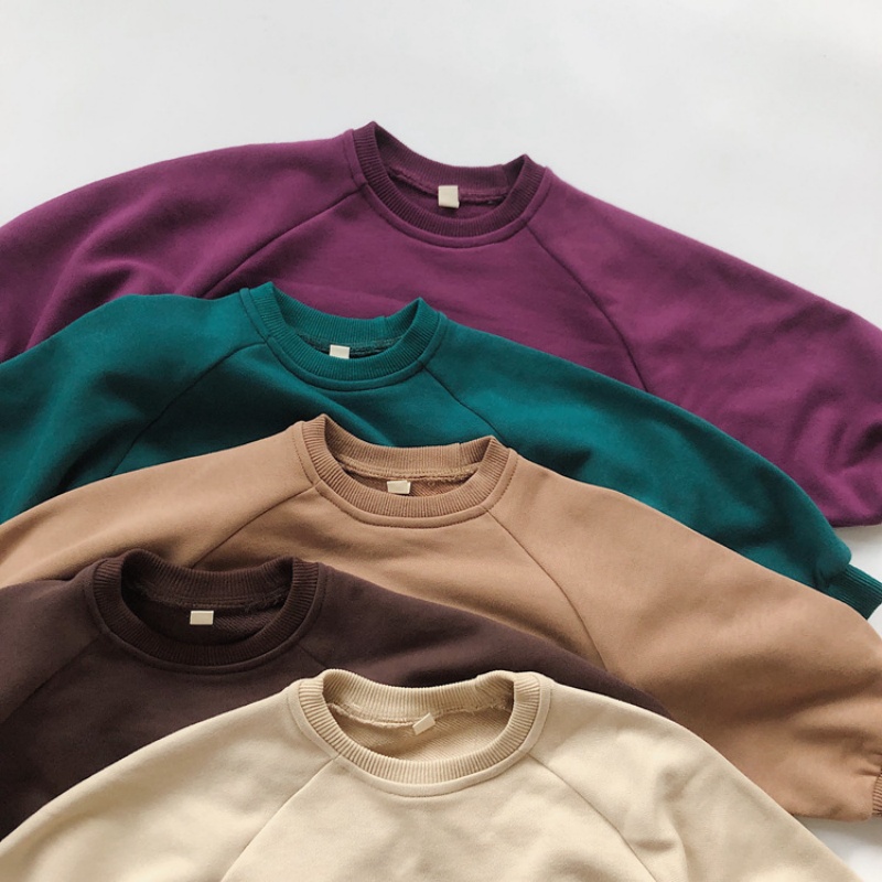 Baby Toddler Solid Color Sweatshirt