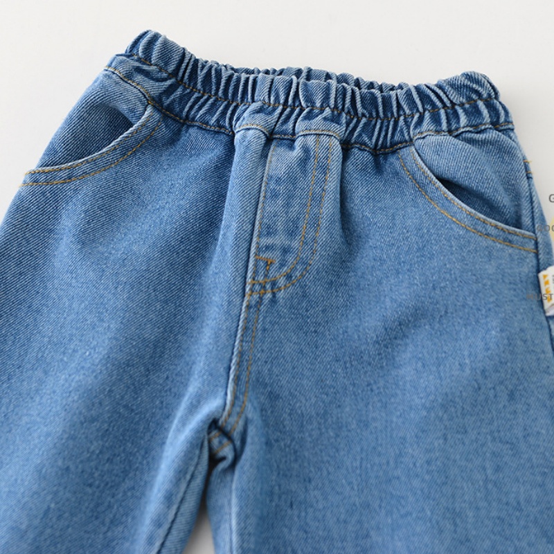 Baby Toddler Girl Rabbit Denim Straight Leg Pant