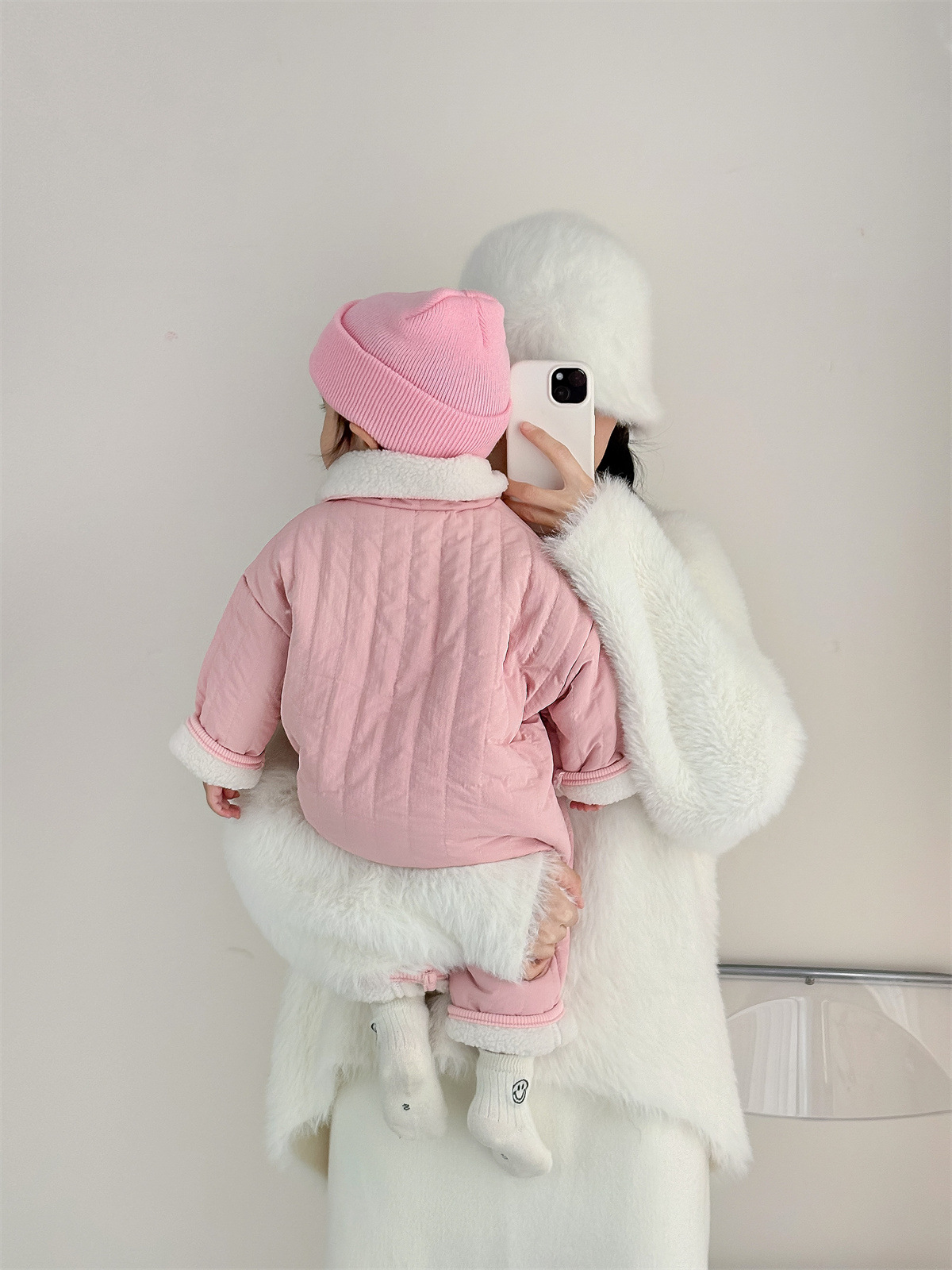 Baby Thermal Fleece-Lined Romper 