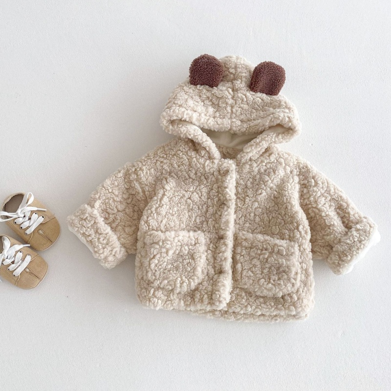 Baby & Kids Bear Ear Fleece Outerwear