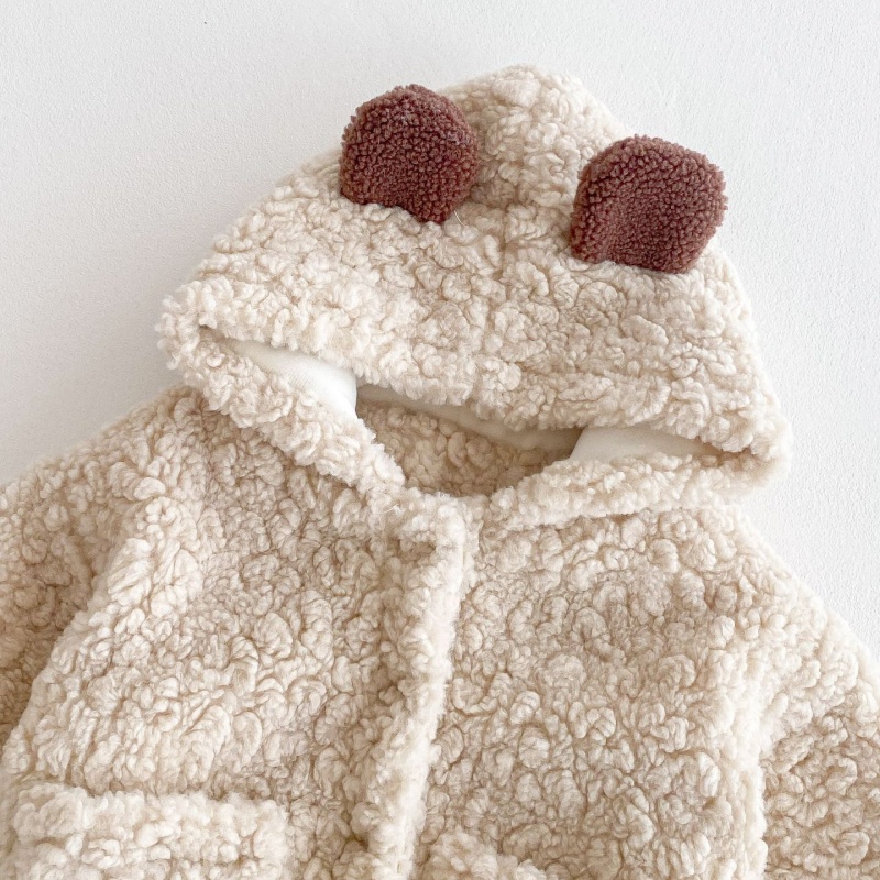 Baby & Kids Bear Ear Fleece Outerwear