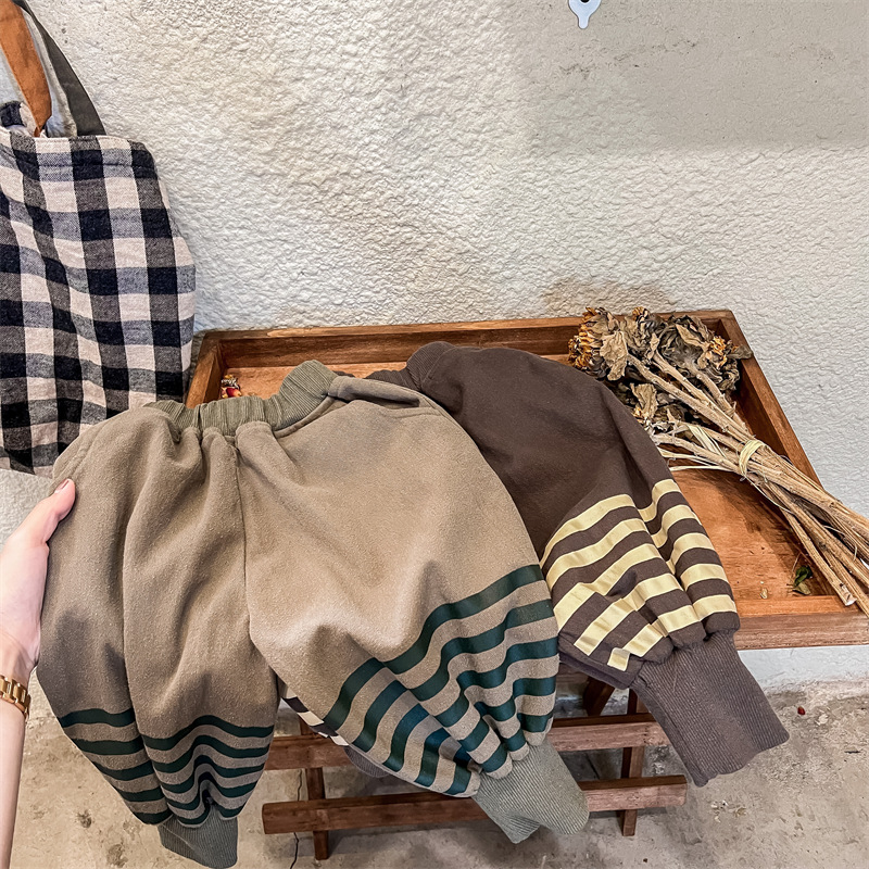 Kids Striped Harem Pants