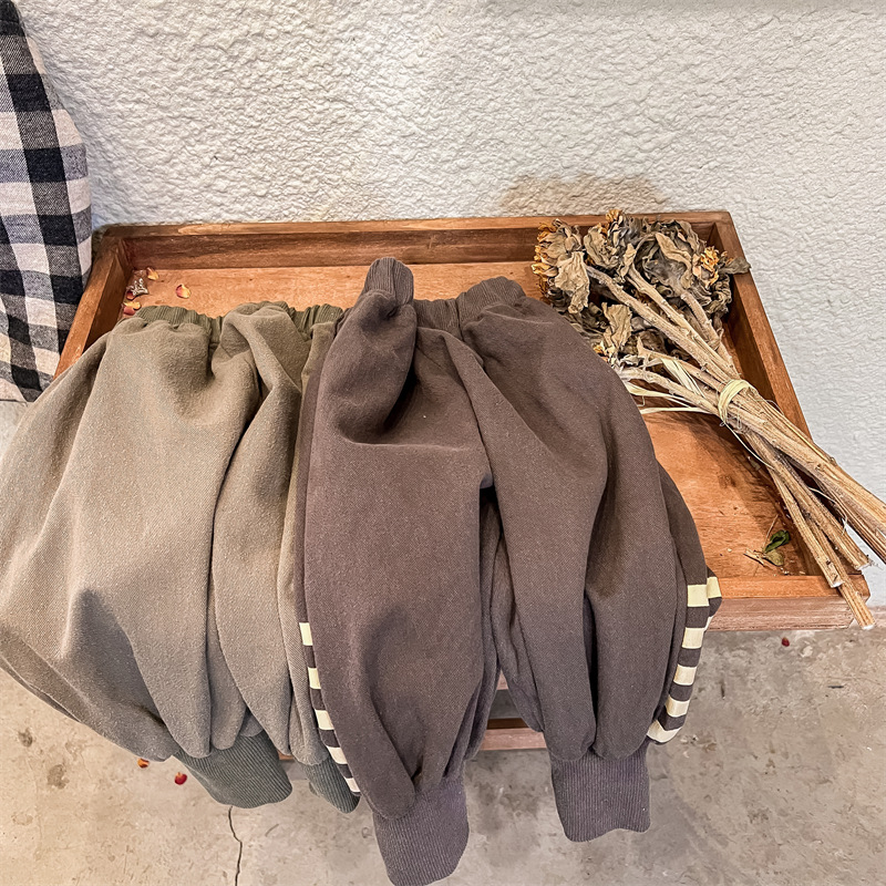 Kids Striped Harem Pants