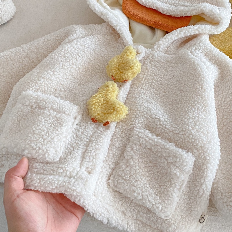 Baby Toddler Yellow Duck Coat and Pants 