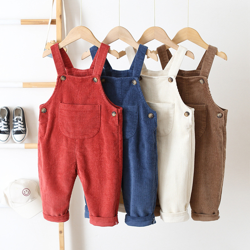 Baby Toddler Solid color overalls