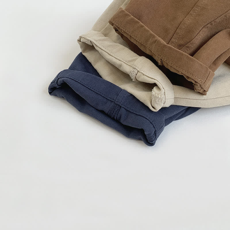 Toddler Color Block Design Loose Pants