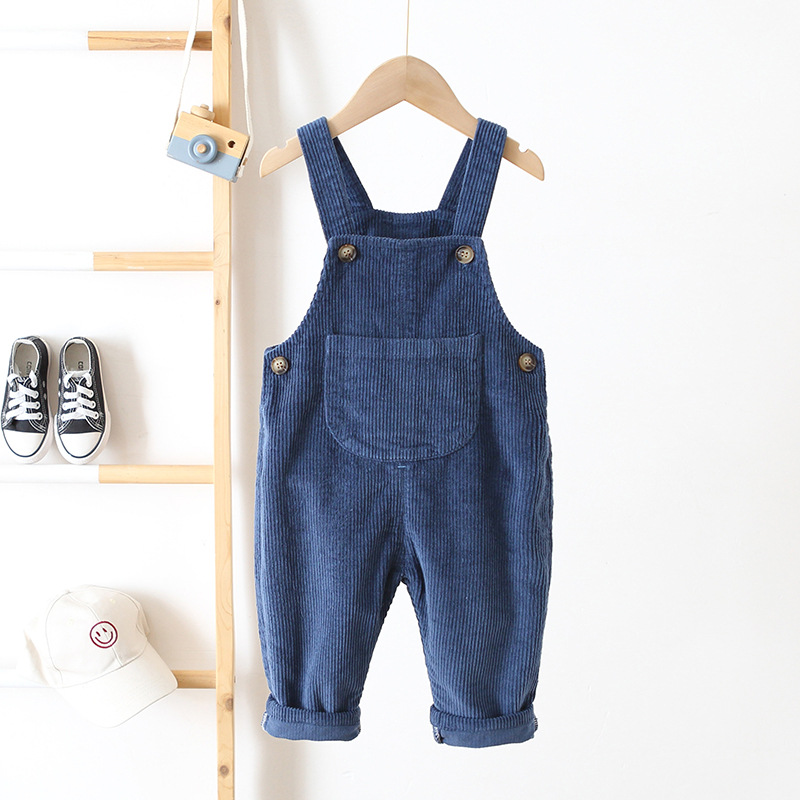 Baby Toddler Solid color overalls