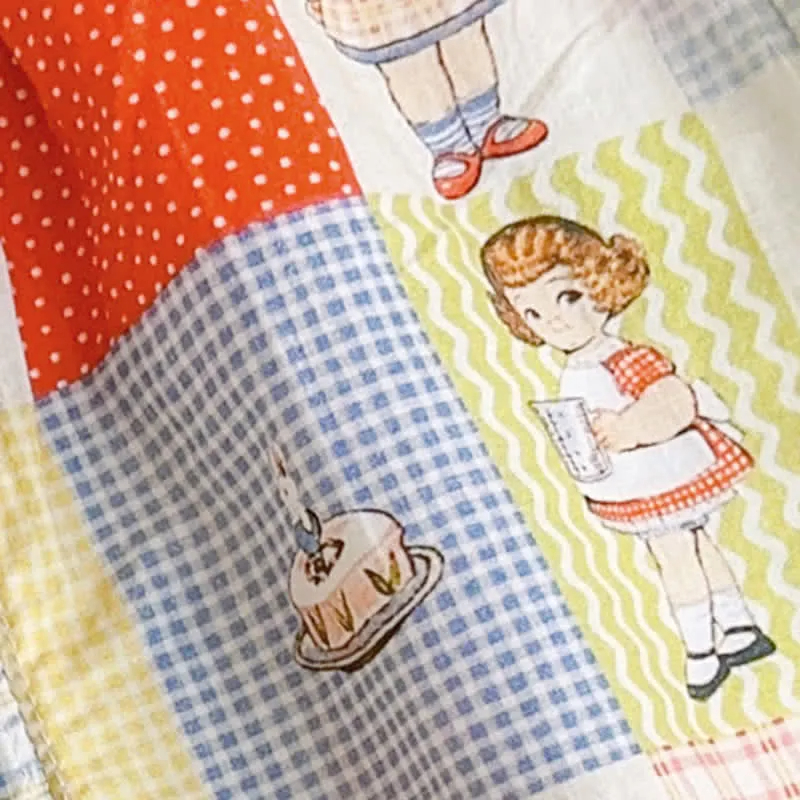 Baby Loose Duck Bear Dots Plaid Pants