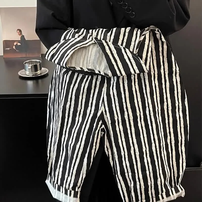 Toddler Sailor Collar Dots Striped Overalls