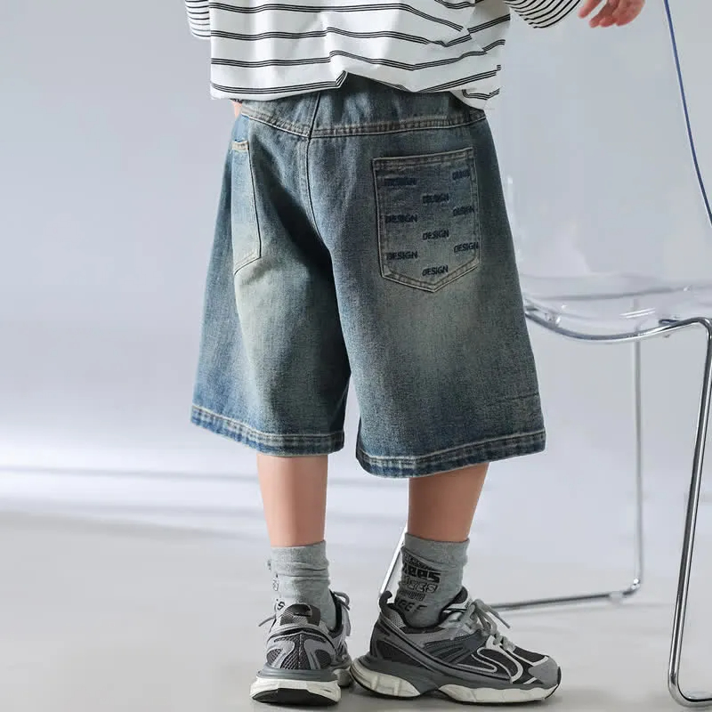 Toddler Kid Fashion Denim Ripped Shorts