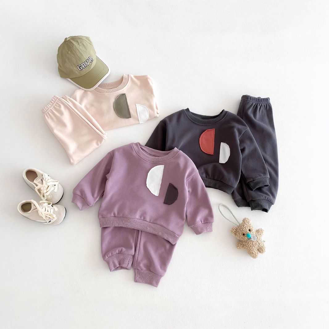 Baby Doughnut Sweatshirt & Pant Set