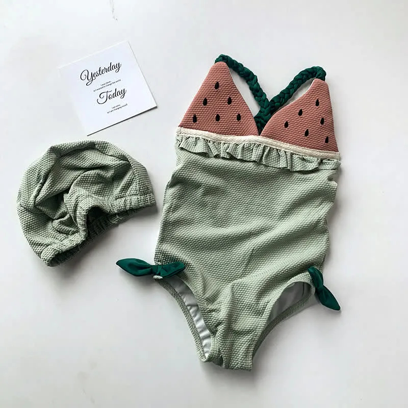 Toddler Girl Fruit Swimsuit