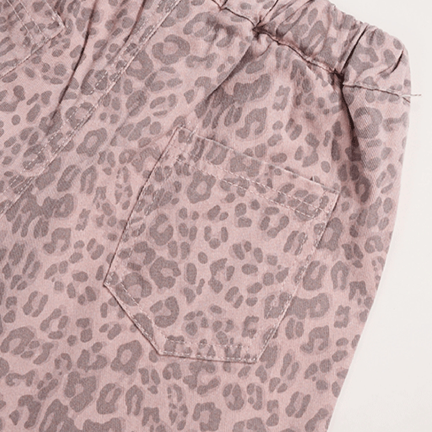Kids Pink Leopard print Pants
