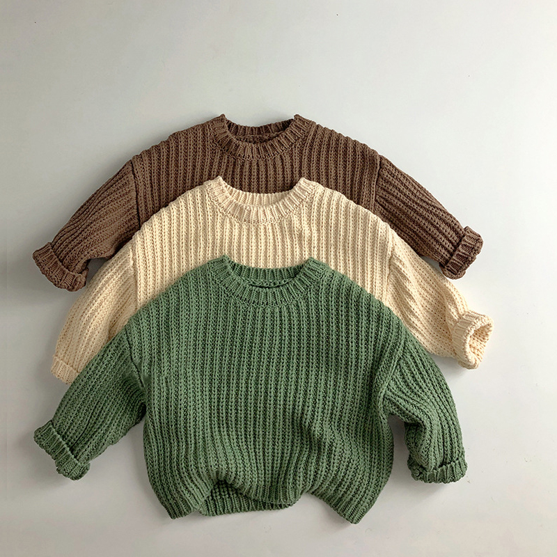 Toddler Handmade Thick Knit Sweater