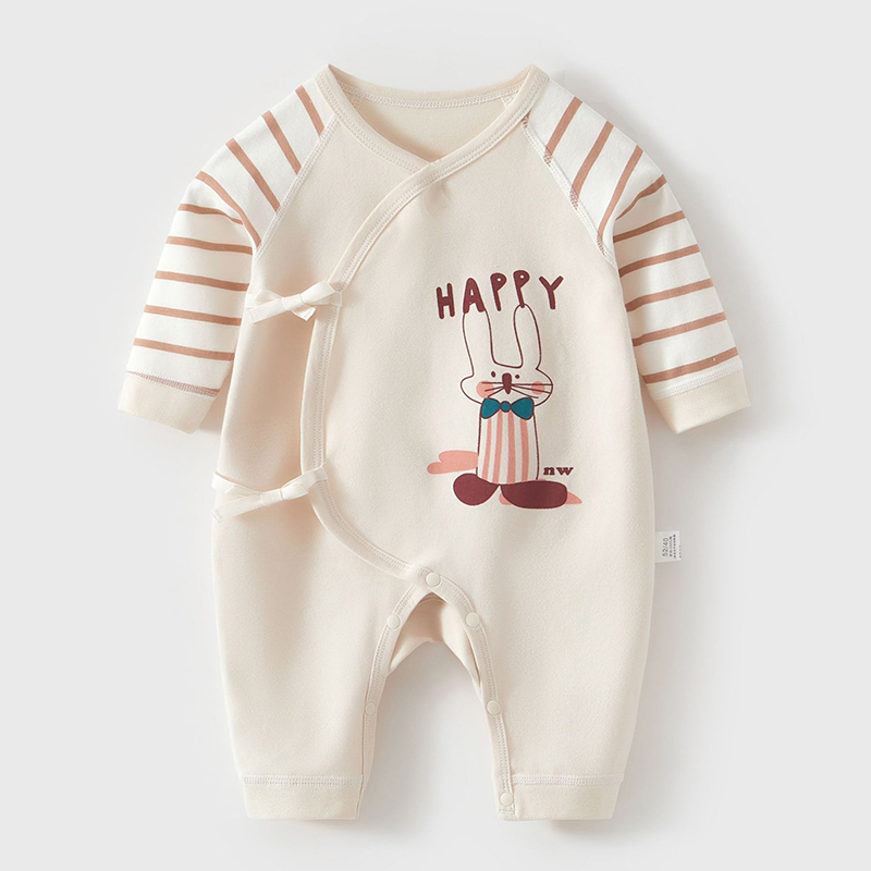 Baby Newborn Rabbit Pattern Romper